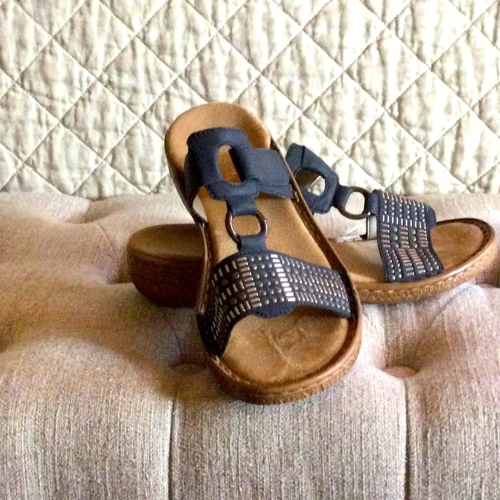 Size 37 Rieker Navy Sandals